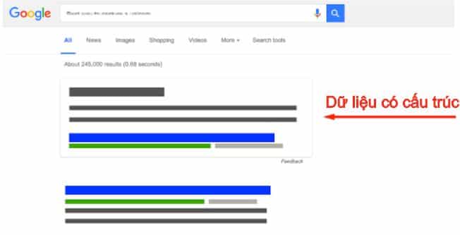 Dữ liệu có cấu trúc (Schema markup)