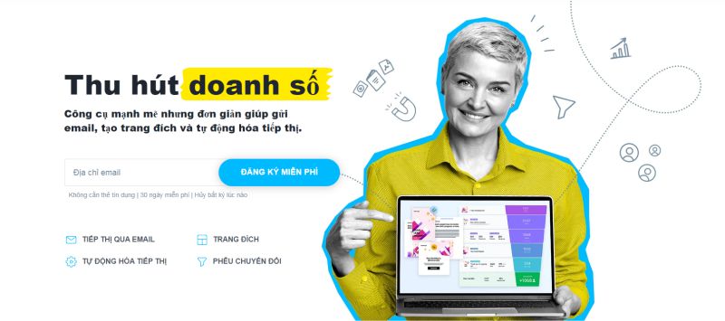 Trải nghiệm nền tảng Email marketing TẤT CẢ TRONG MỘT bởi Getresponse