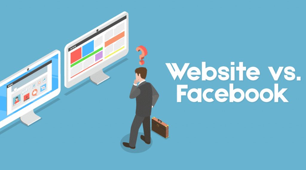Website hay Facebook thể hiện sự chuyên nghiệp hơn trong mắt khách hàng?