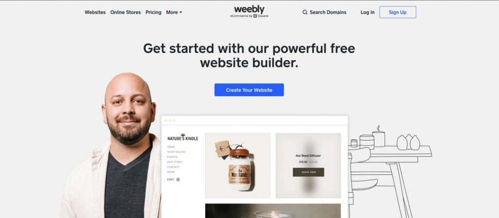 Website miễn phí bằng Weebly