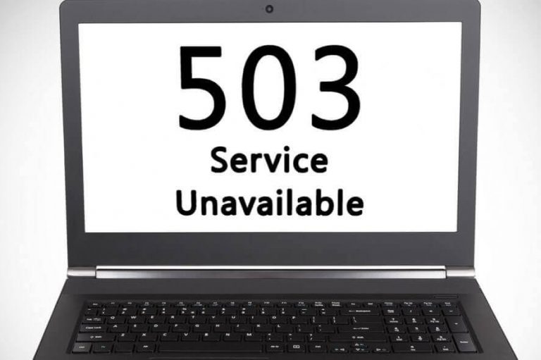 lỗi 503 Service Unavailable